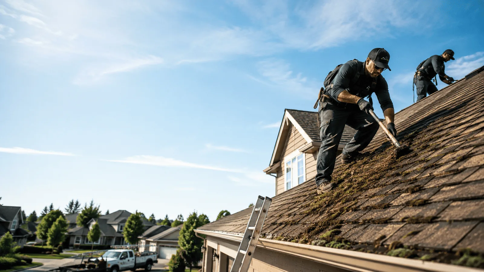 Roof Moss Removal in New Boston, TX near me